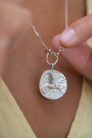 Collar Colibrí Silver