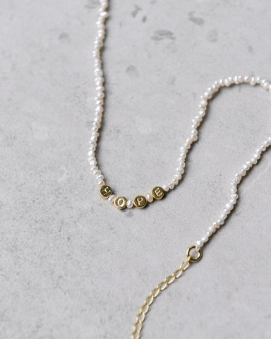 Choker Hope Perlas