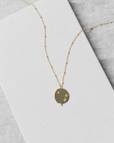 Collar Estrellas de Luz Gold